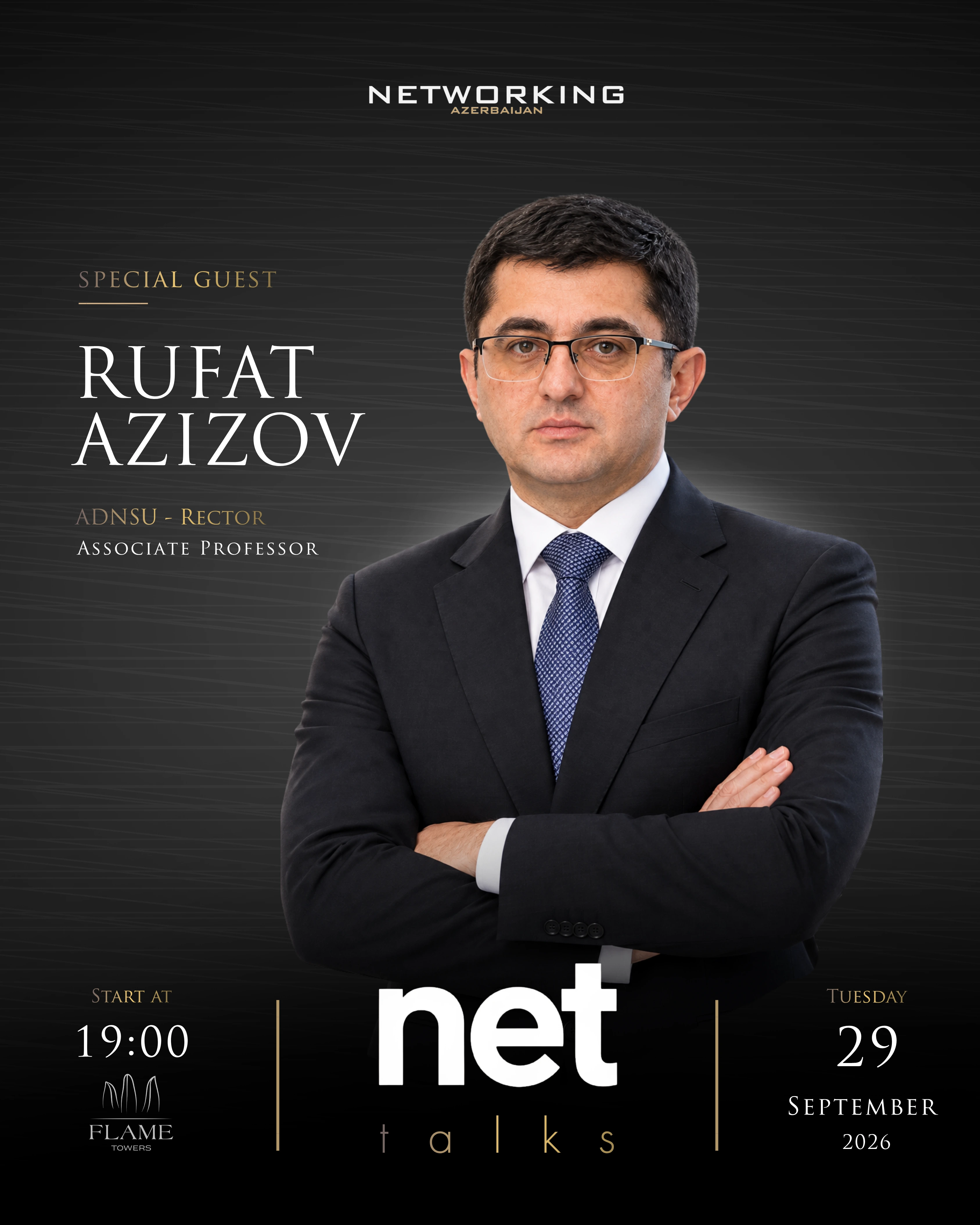 RUFAT AZİZOV — ADNSU — REKTOR